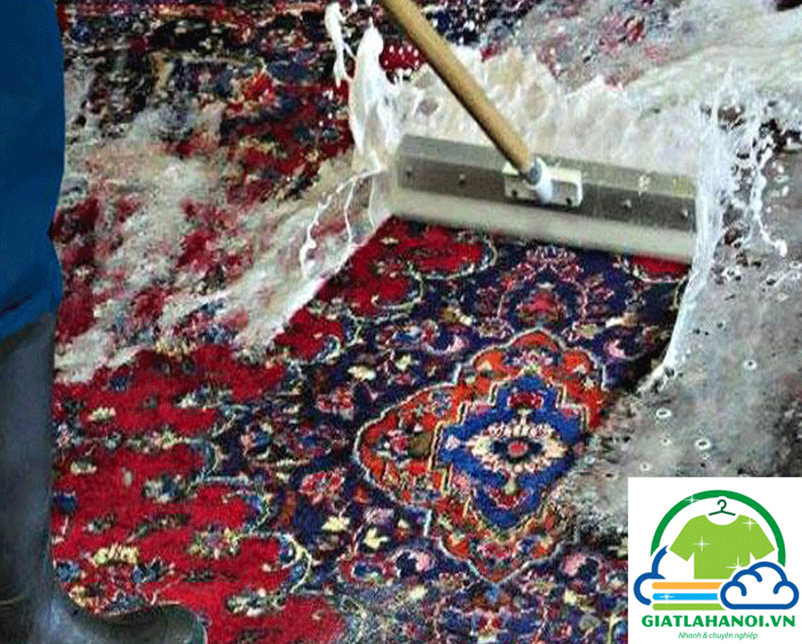 Quy trình giặt thảm Oriental  chuyên nghiệp